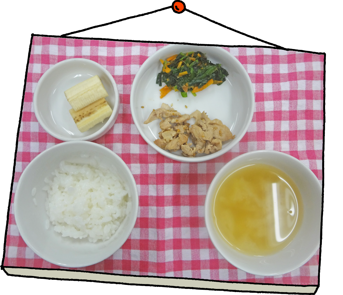 6月4日給食 みやうち保育園 社会福祉法人 あざみ会